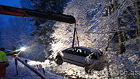 Verkehrsunfall nach Wintereinbruch